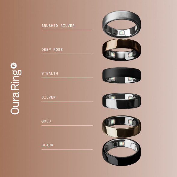 Умное кольцо Oura Ring 5 (размер 8), золотой/Gold в Улан-Удэ