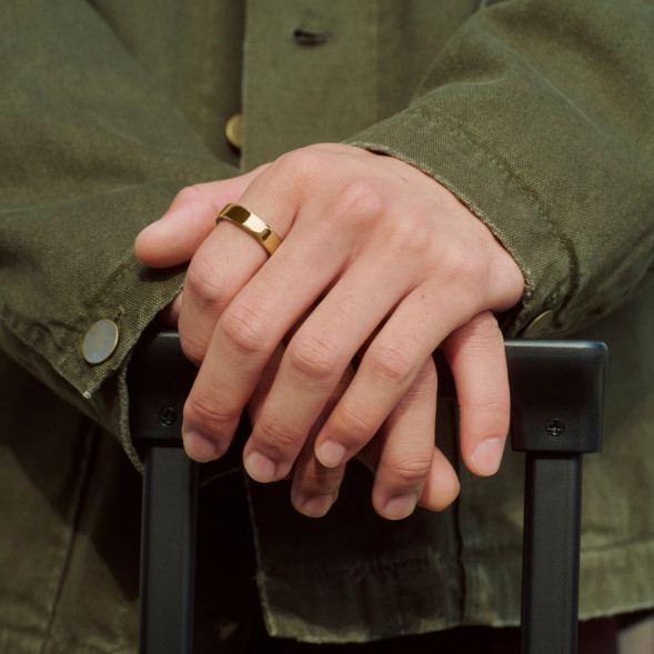 Умное кольцо Oura Ring 5 (размер 8), золотой/Gold в Улан-Удэ