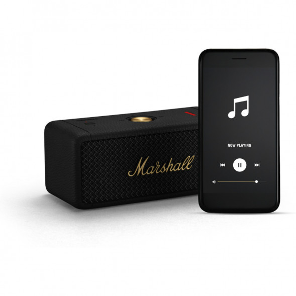 Портативная акустика Marshall Emberton II, 20 Вт, Black/Brass в Улан-Удэ