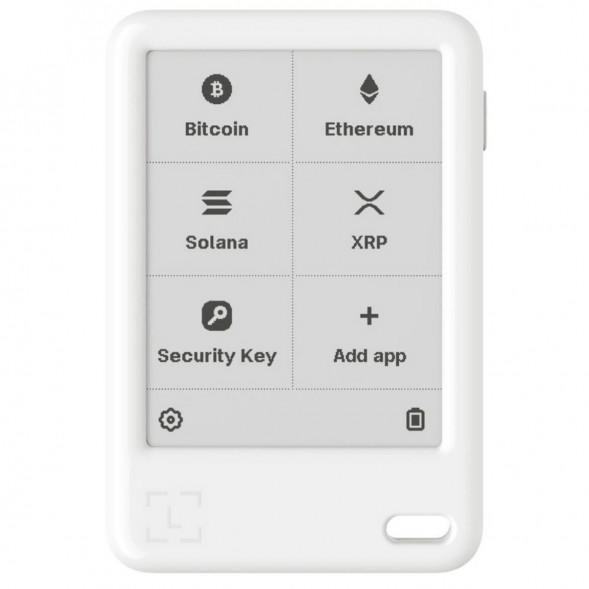 Комплект Криптокошелек Ledger Nano Gen5, белый + Декоративные бейджи (Set 3) в Улан-Удэ