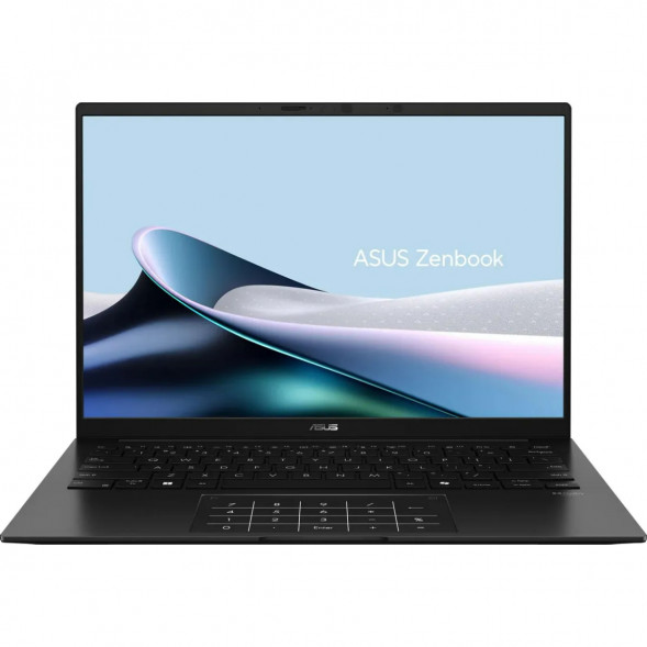 Ноутбук ASUS Zenbook 14 UM3406GA-QD132 (14&amp;quot;, OLED, AMD Ryzen AI 5 430 2ГГц, 4 ядра, 16ГБ LPDDR5x, 512ГБ SSD, AMD Radeon 840M, без ОС), черный в Улан-Удэ