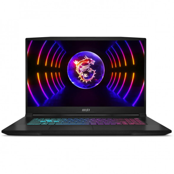 Ноутбук MSI Katana 17 B13VEK-1624XRUY (17.3&amp;quot;, IPS, Intel Core i5 13420H 2.1ГГц, 8 ядер, 16ГБ DDR5, 512ГБ SSD, NVIDIA GeForce RTX 4050 - 6 ГБ, без ОС), черный в Улан-Удэ