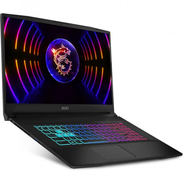 Ноутбук MSI Katana 17 B13VEK-1624XRUY (17.3&amp;quot;, IPS, Intel Core i5 13420H 2.1ГГц, 8 ядер, 16ГБ DDR5, 512ГБ SSD, NVIDIA GeForce RTX 4050 - 6 ГБ, без ОС), черный в Улан-Удэ