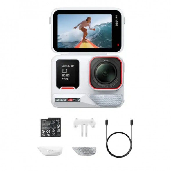Экшн-камера Insta360 Ace Pro 2, Arctic White в Улан-Удэ