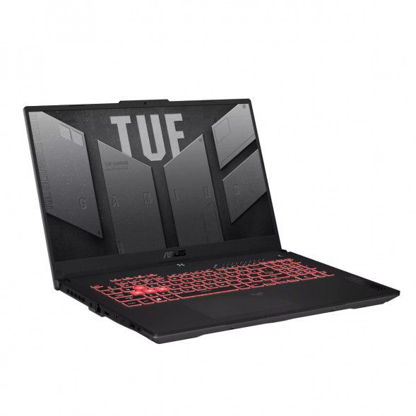 Ноутбук ASUS TUF Gaming A17 FA707NUG-HX156 (17.3&amp;quot;, IPS, 6 ядер, AMD Ryzen 7 7445HS 3.2 ГГц, 16 ГБ DDR5, SSD 512 ГБ, NVIDIA GeForce RTX 4050 - 6 ГБ, без ОС), черный в Улан-Удэ