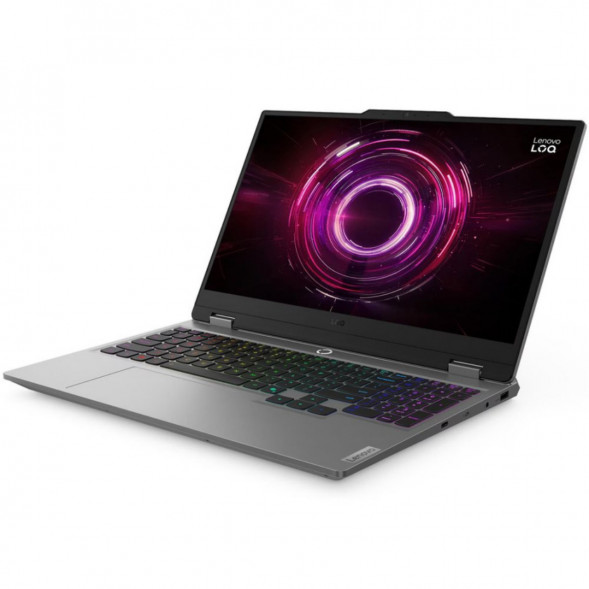 Ноутбук Lenovo LOQ 15AHP10 (83JG003DPB) (15.6&amp;quot;,  IPS, AMD Ryzen 5 220, 6 ядер, 16 ГБ DDR5, SSD 512 ГБ, NVIDIA GeForce RTX 5050 - 8 ГБ, без ОС), серый в Улан-Удэ