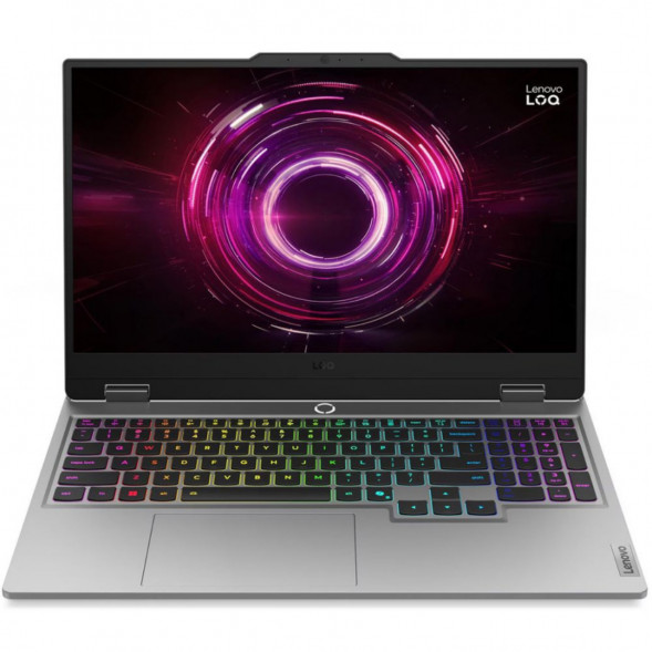 Ноутбук Lenovo LOQ 15AHP10 (83JG003DPB) (15.6&amp;quot;,  IPS, AMD Ryzen 5 220, 6 ядер, 16 ГБ DDR5, SSD 512 ГБ, NVIDIA GeForce RTX 5050 - 8 ГБ, без ОС), серый в Улан-Удэ