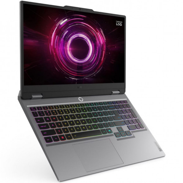Ноутбук Lenovo LOQ 15AHP10 (83JG003DPB) (15.6&amp;quot;,  IPS, AMD Ryzen 5 220, 6 ядер, 16 ГБ DDR5, SSD 512 ГБ, NVIDIA GeForce RTX 5050 - 8 ГБ, без ОС), серый в Улан-Удэ