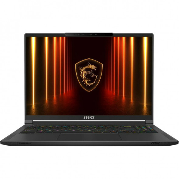 Ноутбук игровой MSI Stealth 16 AI A2HWGG-085XRU (16&amp;quot;, Intel Core Ultra 7, 32ГБ, 1ТБ SSD, RTX 5070, FreeDOS), черный в Улан-Удэ