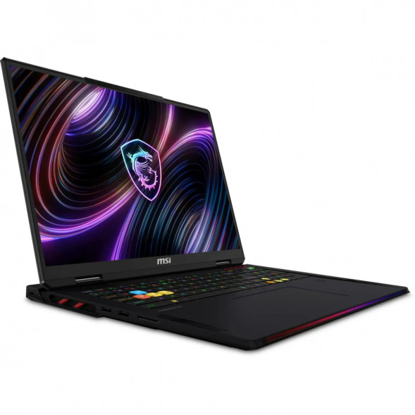 Ноутбук MSI Raider 18 Max HX A2WJ-1050RU (18&amp;quot;, IPS, Intel Core Ultra 9 290HX Plus 2.7ГГц, 24 ядра, 64ГБ DDR5, 2ТБ SSD, NVIDIA GeForce RTX 5090 - 24 ГБ, TGP 175Вт, Windows 11 Home), черный в Улан-Удэ