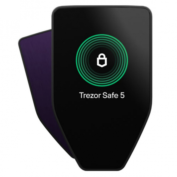 Аппаратный криптокошелек Trezor Safe 5, Violet Ore в Улан-Удэ