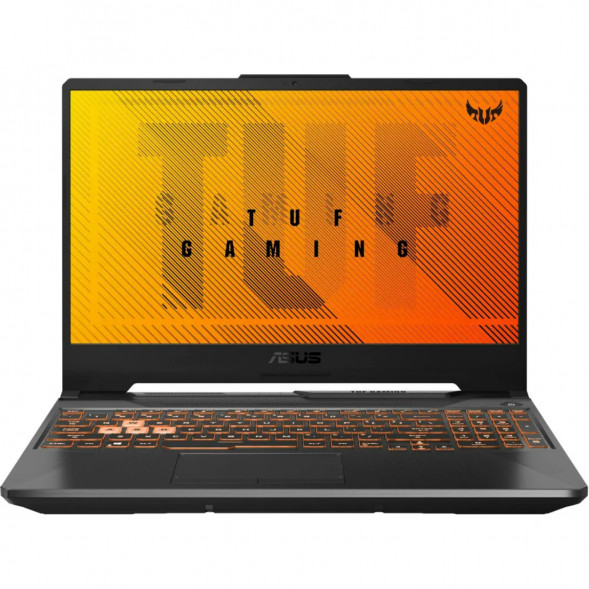 Ноутбук ASUS TUF Gaming A15 FA506NCG-HN330 (15.6&amp;quot;, IPS, AMD Ryzen 7 8845HS 3.8ГГц, 8-ядерный, 16ГБ DDR5, 512ГБ SSD, NVIDIA GeForce RTX 3050 - 4 ГБ, без ОС), черный в Улан-Удэ