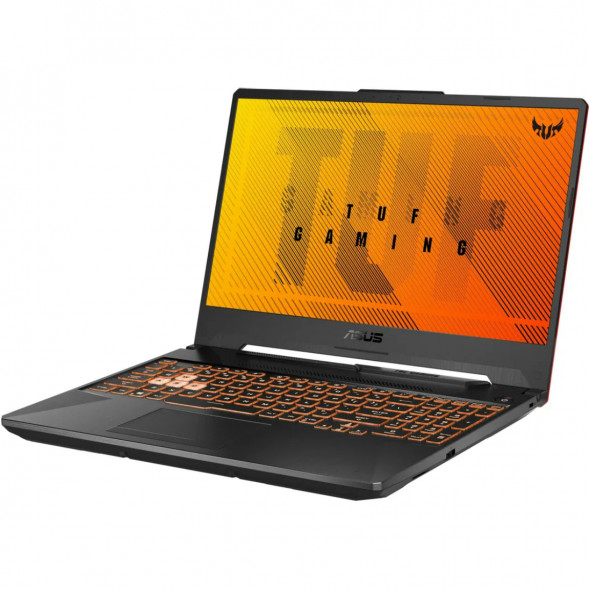 Ноутбук ASUS TUF Gaming A15 FA506NCG-HN330 (15.6&amp;quot;, IPS, AMD Ryzen 7 8845HS 3.8ГГц, 8-ядерный, 16ГБ DDR5, 512ГБ SSD, NVIDIA GeForce RTX 3050 - 4 ГБ, без ОС), черный в Улан-Удэ