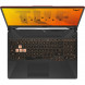 Ноутбук ASUS TUF Gaming A15 FA506NCG-HN330 (15.6&amp;quot;, IPS, AMD Ryzen 7 8845HS 3.8ГГц, 8-ядерный, 16ГБ DDR5, 512ГБ SSD, NVIDIA GeForce RTX 3050 - 4 ГБ, без ОС), черный в Улан-Удэ