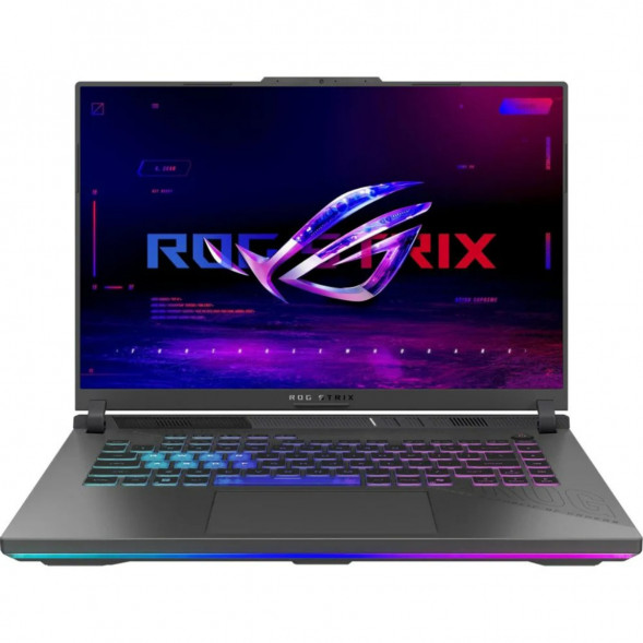Ноутбук ASUS ROG Strix G16 G614PR-RV090 (16&amp;quot;, IPS, AMD Ryzen 9 8940HX 2.4ГГц, 16 ядер, 32ГБ DDR5, 1ТБ SSD, 	 NVIDIA GeForce RTX 5070 Ti - 12 ГБ, TGP 140Вт, без ОС), серый в Улан-Удэ
