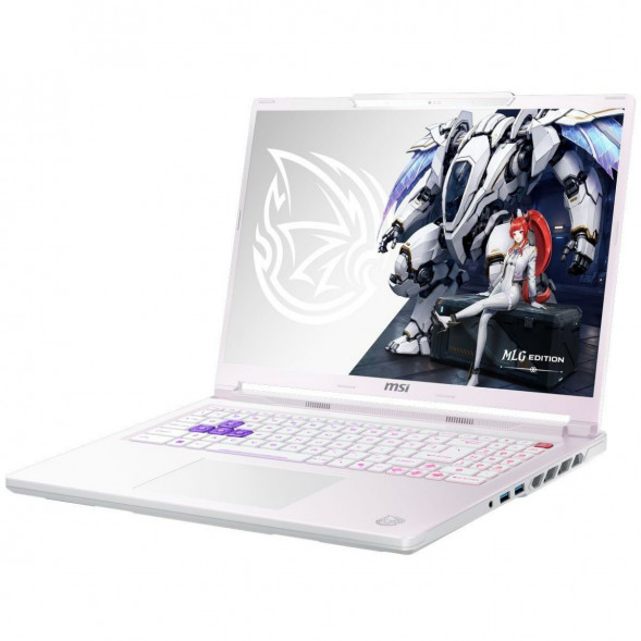 Ноутбук MSI Crosshair A16 HX MLG Edition E8WGXK-089XRUY (16&amp;quot;, IPS, AMD Ryzen 9 8940HX 2.4ГГц, 16 ядер, 16ГБ DDR5, 1ТБ SSD, NVIDIA GeForce RTX 5070 - 12 ГБ, без ОС), белый в Улан-Удэ