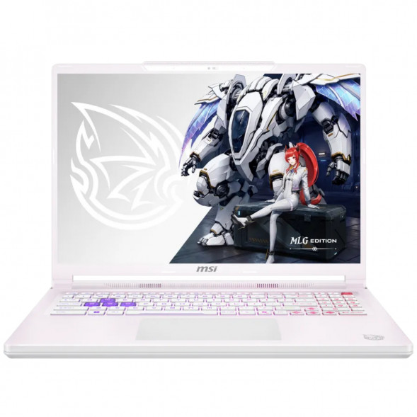 Ноутбук MSI Crosshair A16 HX MLG Edition E8WGXK-089XRUY (16&amp;quot;, IPS, AMD Ryzen 9 8940HX 2.4ГГц, 16 ядер, 16ГБ DDR5, 1ТБ SSD, NVIDIA GeForce RTX 5070 - 12 ГБ, без ОС), белый в Улан-Удэ