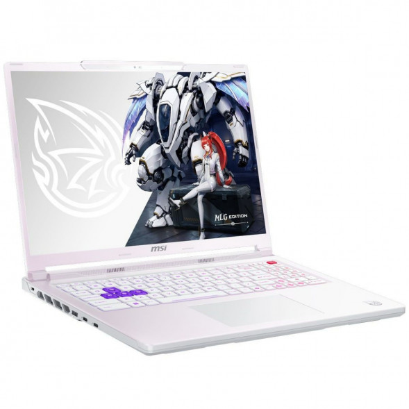 Ноутбук MSI Crosshair A16 HX MLG Edition E8WGXK-089XRUY (16&amp;quot;, IPS, AMD Ryzen 9 8940HX 2.4ГГц, 16 ядер, 16ГБ DDR5, 1ТБ SSD, NVIDIA GeForce RTX 5070 - 12 ГБ, без ОС), белый в Улан-Удэ