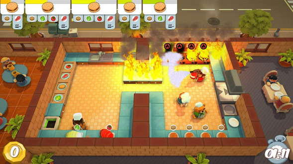 Игра Overcooked &amp;amp; Overcooked 2 [Nintendo Switch, английская версия] в Улан-Удэ