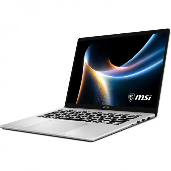 Ноутбук MSI Modern 14S AI+ G3MG-010XRU (14&amp;quot;, OLED, Intel Core Ultra 7 355 2.3ГГц, 8 ядер, 16ГБ DDR5, 512ГБ SSD, Intel Graphics, без ОС), серебристый в Улан-Удэ