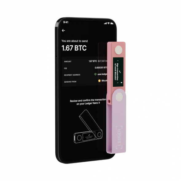 Аппаратный криптокошелек Ledger Nano X, Pastel Pink в Улан-Удэ