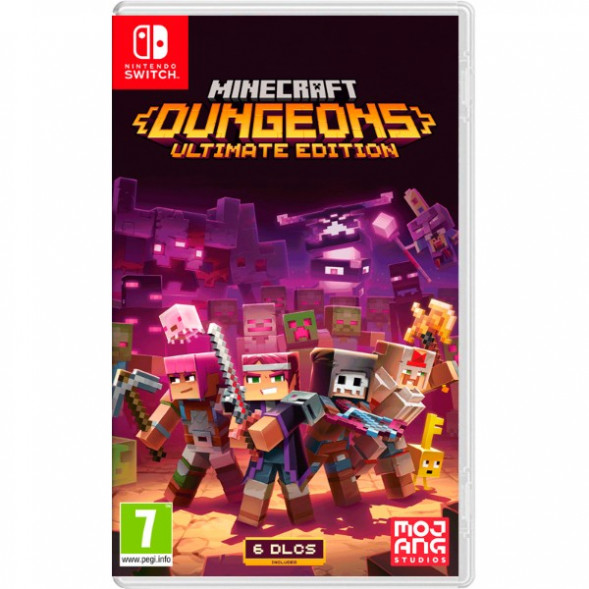 Игра Minecraft Dungeons - Ultimate Edition [Nintendo Switch, русские субтитры] в Улан-Удэ