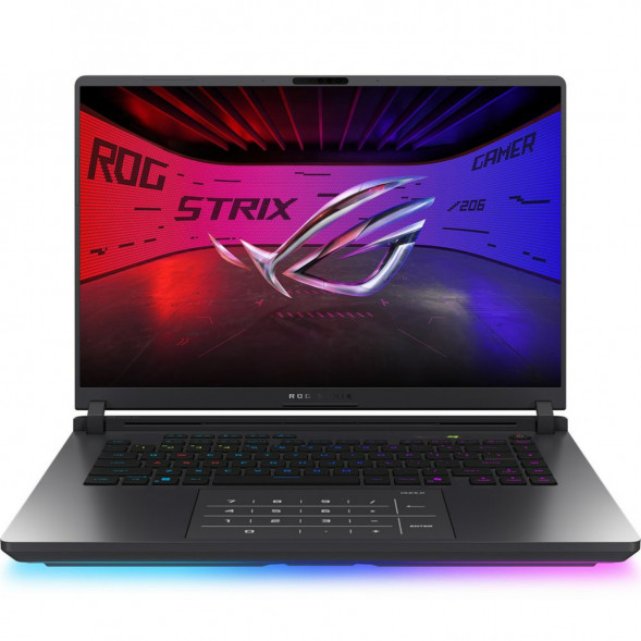 Ноутбук игровой ASUS ROG Strix G16 G615JMR-TS415 (16&amp;quot;, IPS, Intel Core i7-14650HX 2.2ГГц, 16-ядерный, 16ГБ DDR5, 512 ГБ SSD, NVIDIA GeForce RTX 5060 - 8 ГБ, без ОС), серый в Улан-Удэ