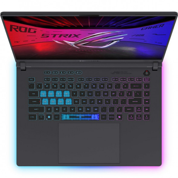 Ноутбук игровой ASUS ROG Strix G16 G615JMR-TS415 (16&amp;quot;, IPS, Intel Core i7-14650HX 2.2ГГц, 16-ядерный, 16ГБ DDR5, 512 ГБ SSD, NVIDIA GeForce RTX 5060 - 8 ГБ, без ОС), серый в Улан-Удэ