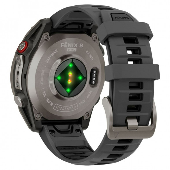 Умные часы Garmin Fenix 8 PRO, 47 мм, AMOLED, Sapphire, Titanium with Graphite/Black Silicone Band 010-03198-10 в Улан-Удэ