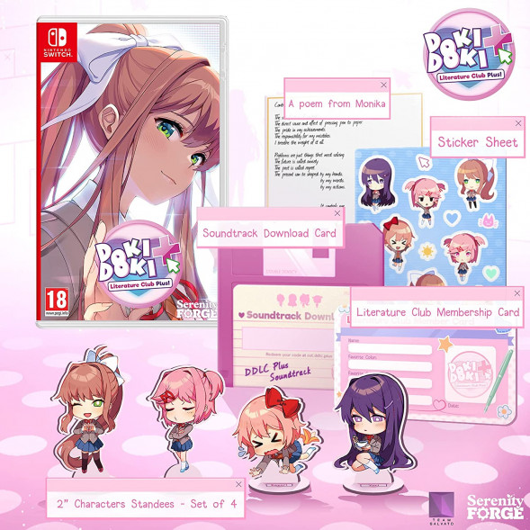Игра Doki Doki Literature Club Plus! [Nintendo Switch, русские субтитры] в Улан-Удэ