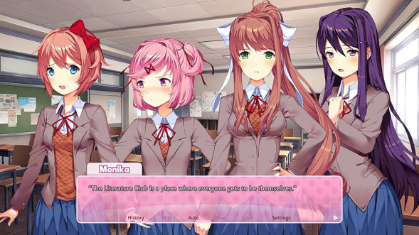 Игра Doki Doki Literature Club Plus! [Nintendo Switch, русские субтитры] в Улан-Удэ