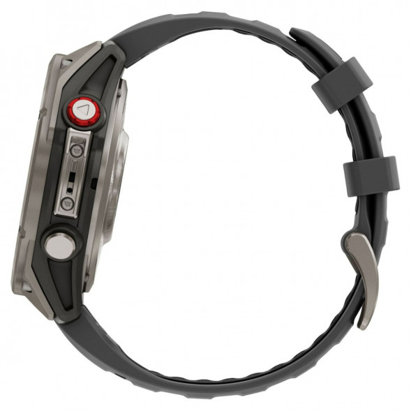 Умные часы Garmin Fenix 8 PRO, 51 мм, AMOLED, Sapphire, Titanium with Graphite/Black Silicone Band 010-03199-10 в Улан-Удэ