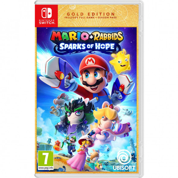 Игра Mario + Rabbids: Sparks of Hope. Gold Edition [Nintendo Switch, русские субтитры] в Улан-Удэ