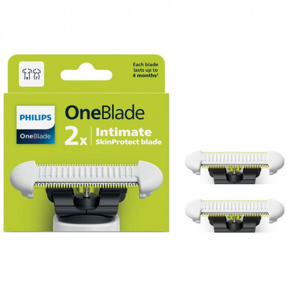 Сменные лезвия Philips OneBlade Intimate, 2 шт, QP229/52 в Улан-Удэ