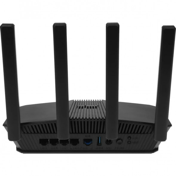 Wi-Fi роутер ASUS RT-BE58U, Wi-Fi 7, BE3600, 2.4/5ГГц, 4 LAN, черный в Улан-Удэ