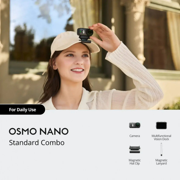 Экшн-камера DJI Osmo Nano 64 ГБ Standard Combo в Улан-Удэ