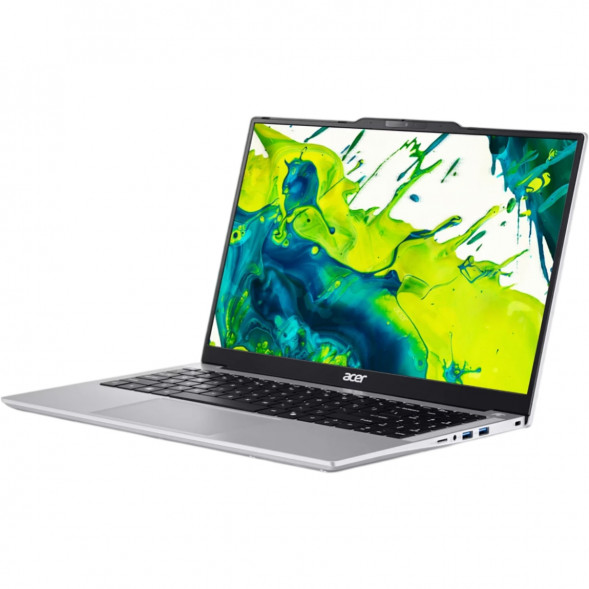 Ноутбук Aser Aspire Lite 15 AL15-53P-56PA (15.6&amp;quot;, IPS, Intel Core 5 120U, 10 ядер, 16 ГБ DDR4, 512 ГБ SSD, Intel Graphics, без ОС), серебристый в Улан-Удэ