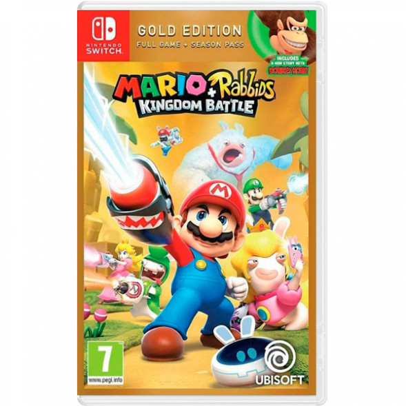 Игра Mario Rabbids: Kingdom Battle. Gold Edition [Nintendo Switch, английская версия] в Улан-Удэ