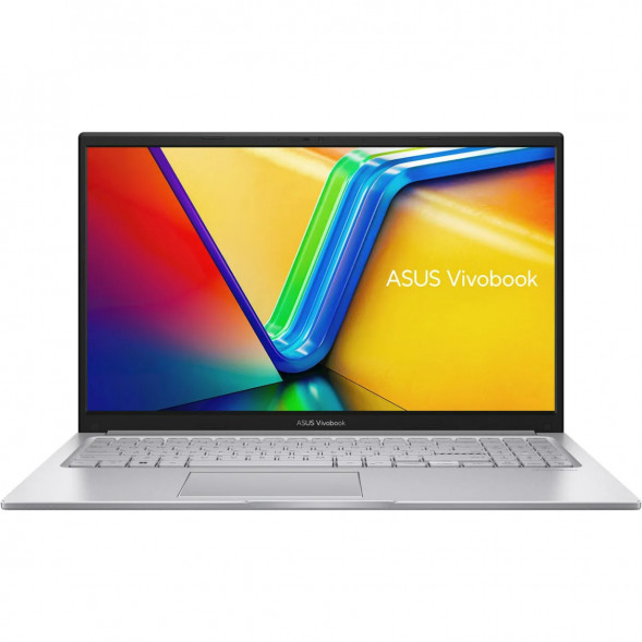 Ноутбук ASUS Vivobook 15 X1504VA-BQ4172 (15.6&amp;quot;, IPS, Intel Core 5 120U 1.4ГГц, 10 ядер, 8ГБ DDR5, 512ГБ SSD, Intel Graphics, без ОС), серебристый в Улан-Удэ