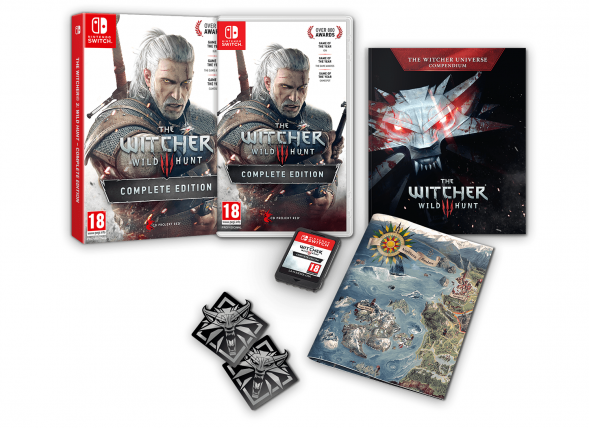 Игра Witcher 3 Wild Hunt Complete Edition (Ведьмак 3: Дикая Охота - Полное Издание) (Русская версия) для Nintendo Switch в Улан-Удэ